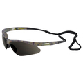 Erb Safety Octane Safety Glasses, Camo Frame, Gray Anti-Fog Lenses 15335